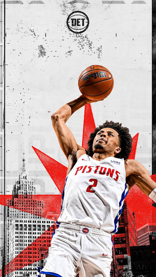 Download Detroit Pistons Draft Pick Cade Cunningham Wallpaper