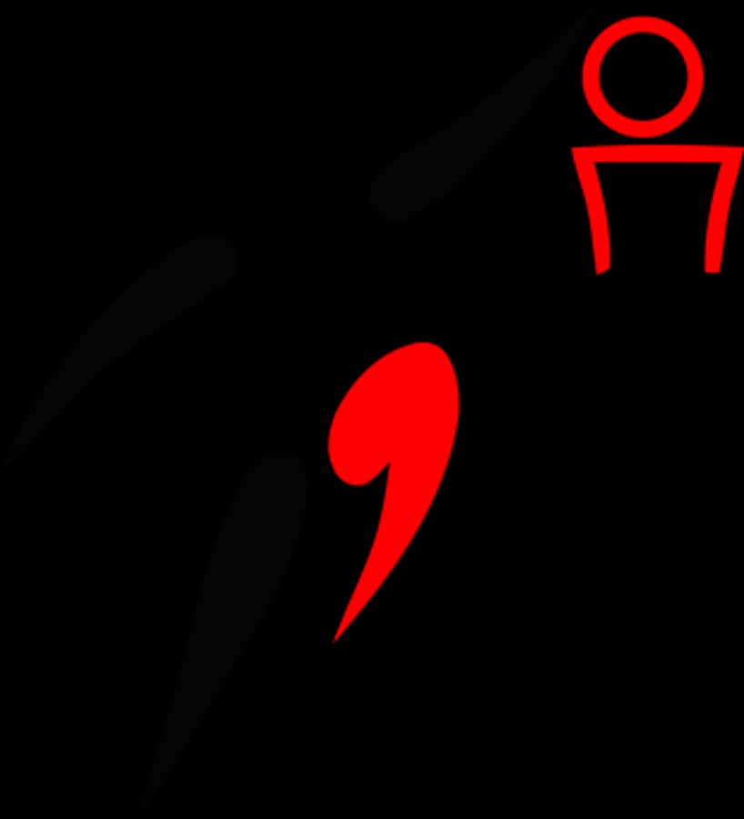 Abstract Basketball Player Dunking
