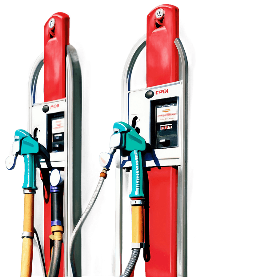 Classic Gasoline Pump PNG gvh