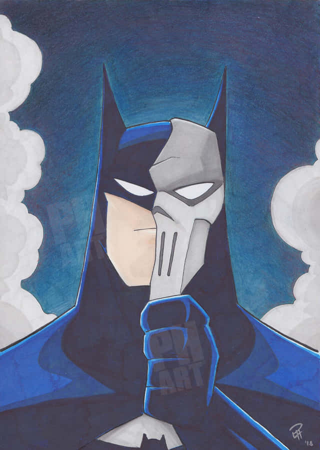 BatmanMaske der Phantasmagorie 1024 x 1441 Hintergrundbild