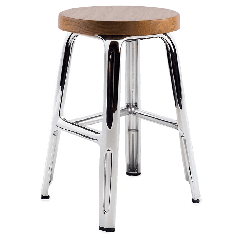 Minimal Assembly Barstool PNG xxv