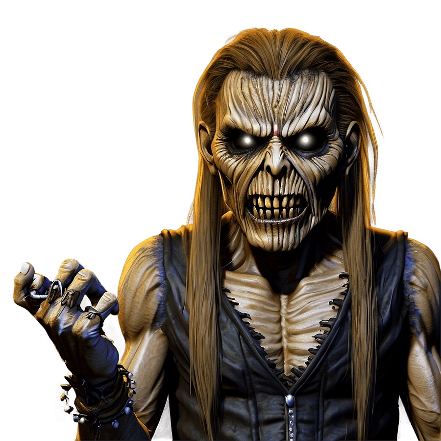 Iron Maiden Book of Souls Eddie PNG 06232024