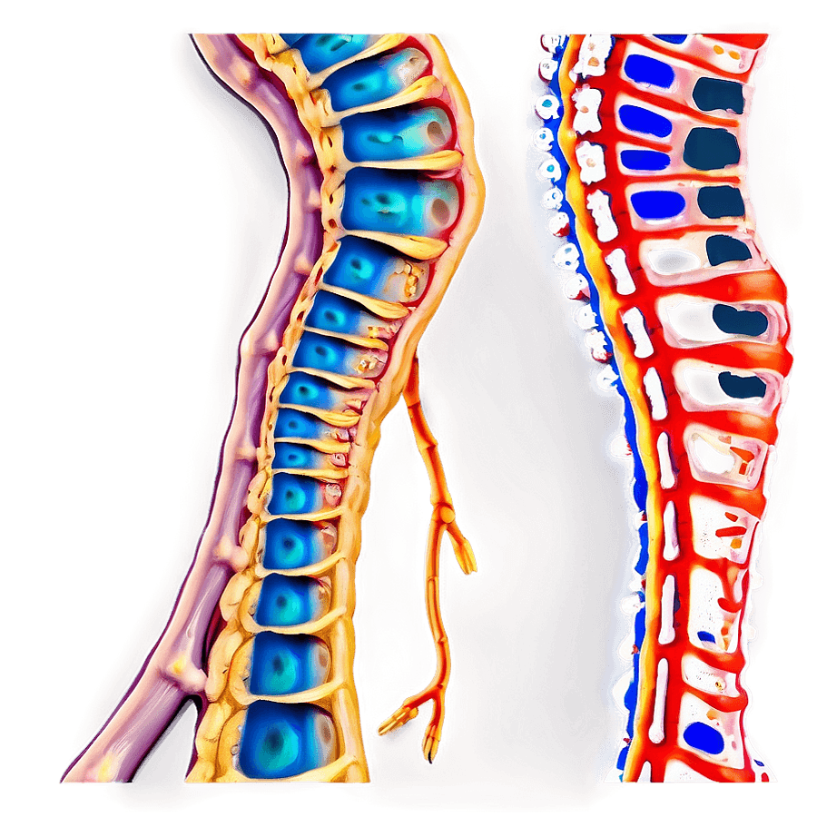Spinal Cord in Nervous System PNG 42
