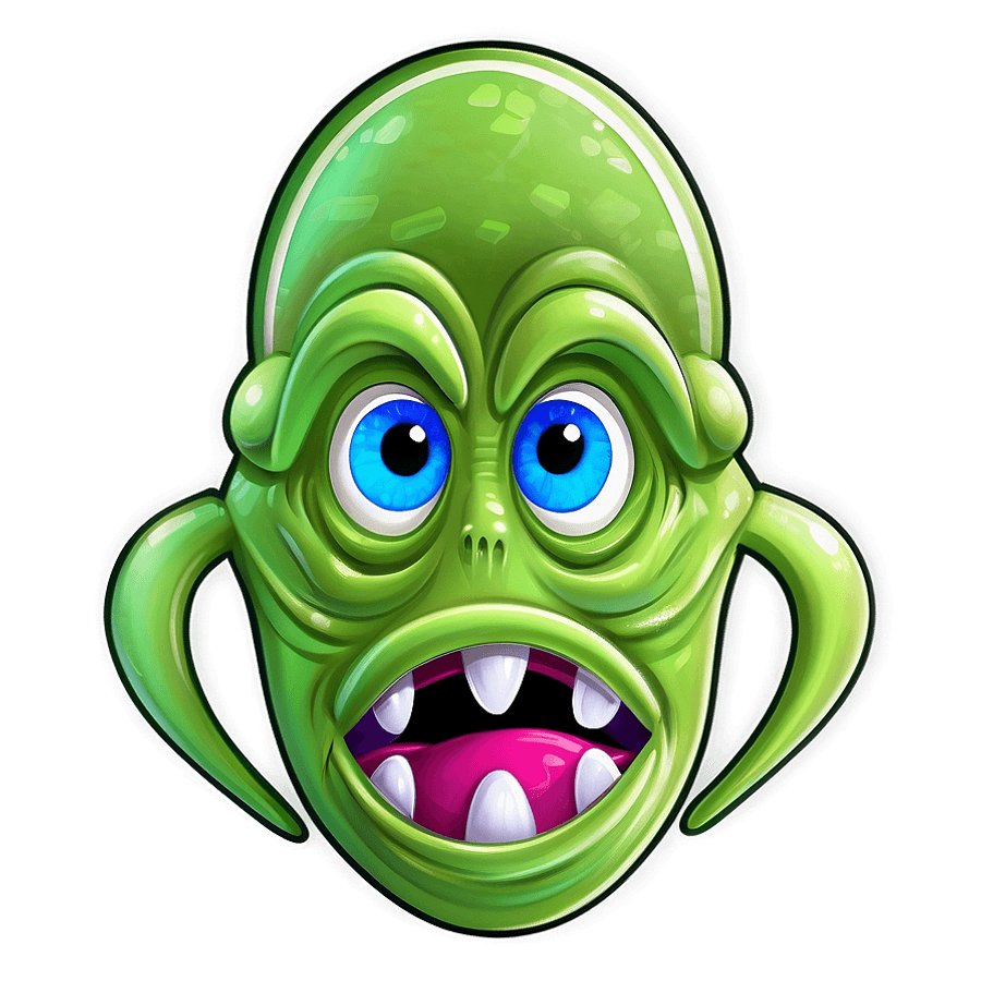 Cartoon Alien PNG jnd91