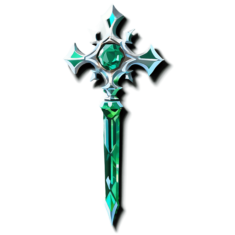 Emerald Scepter PNG 06282024