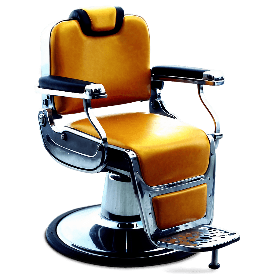 Swivel Barber Chair PNG 06282024