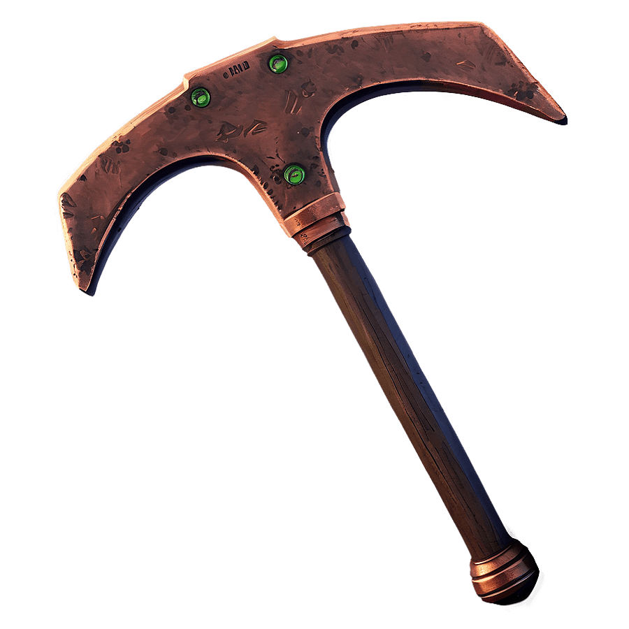 Copper Pickaxe PNG 32