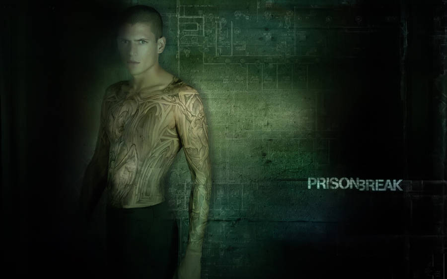 Download Digital Fan Art Michael Prison Break Wallpaper Wallpapers Com