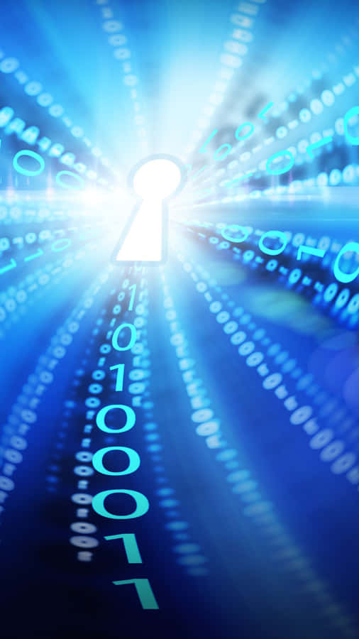 Digital Security Key Concept