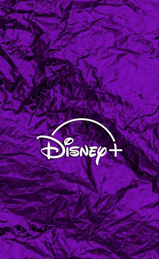 Download Disney Logo Purple Abstract Wallpaper | Wallpapers.com