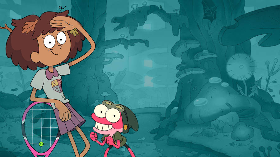 Download Disney Xd Amphibia Landscape Image Wallpaper | Wallpapers.com