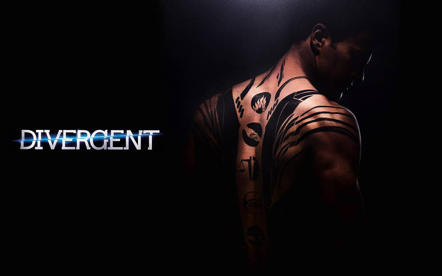 Download Divergent Tobias Eaton Tattoo Poster Wallpaper | Wallpapers.com