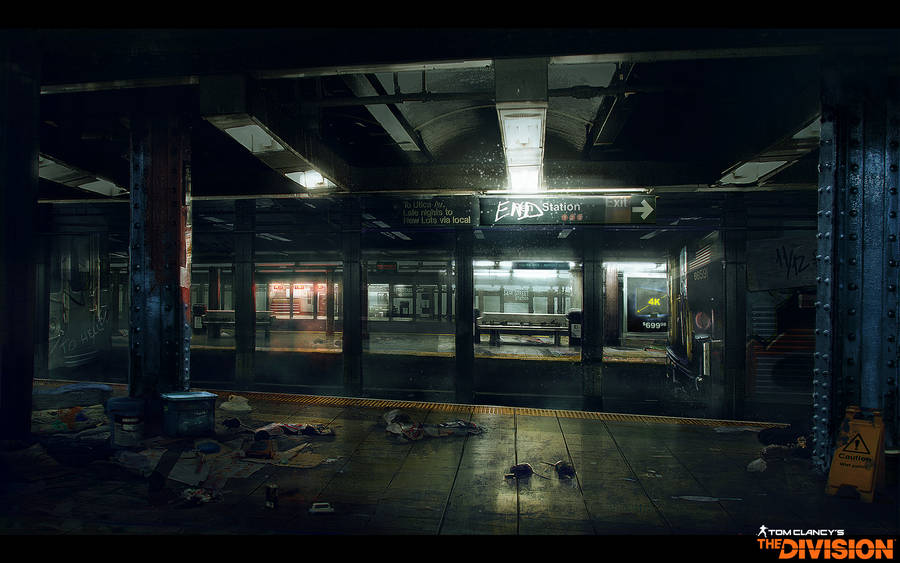 Video Game Tom Clancy's The Division Train Station HD Wallpaper | Background Image