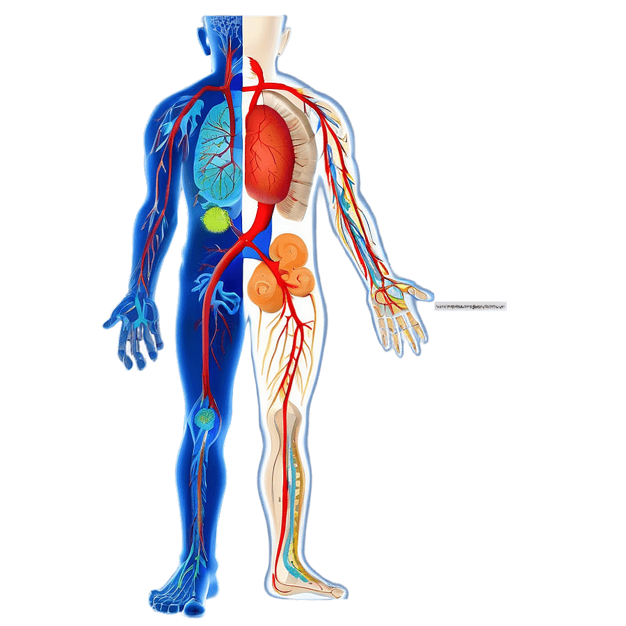 Nervous System Anatomy PNG prm9