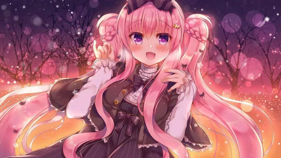 Anime Girl background