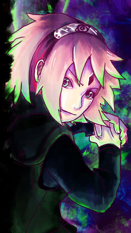 Ritratto Artistico di un Personaggio di Naruto