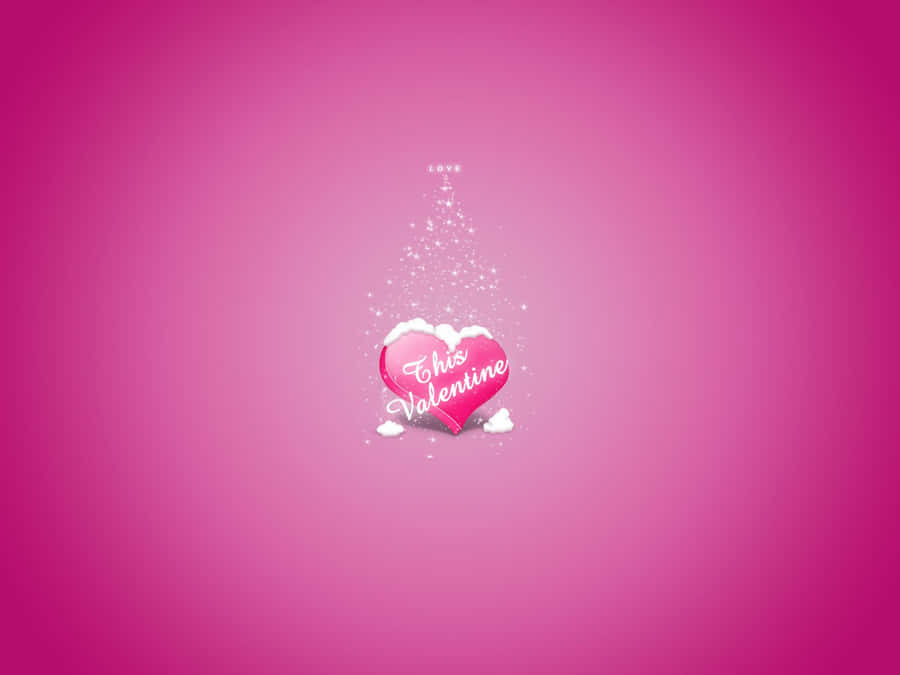 Diesist ein Hintergrund mit Herzen zum Valentinstag.
