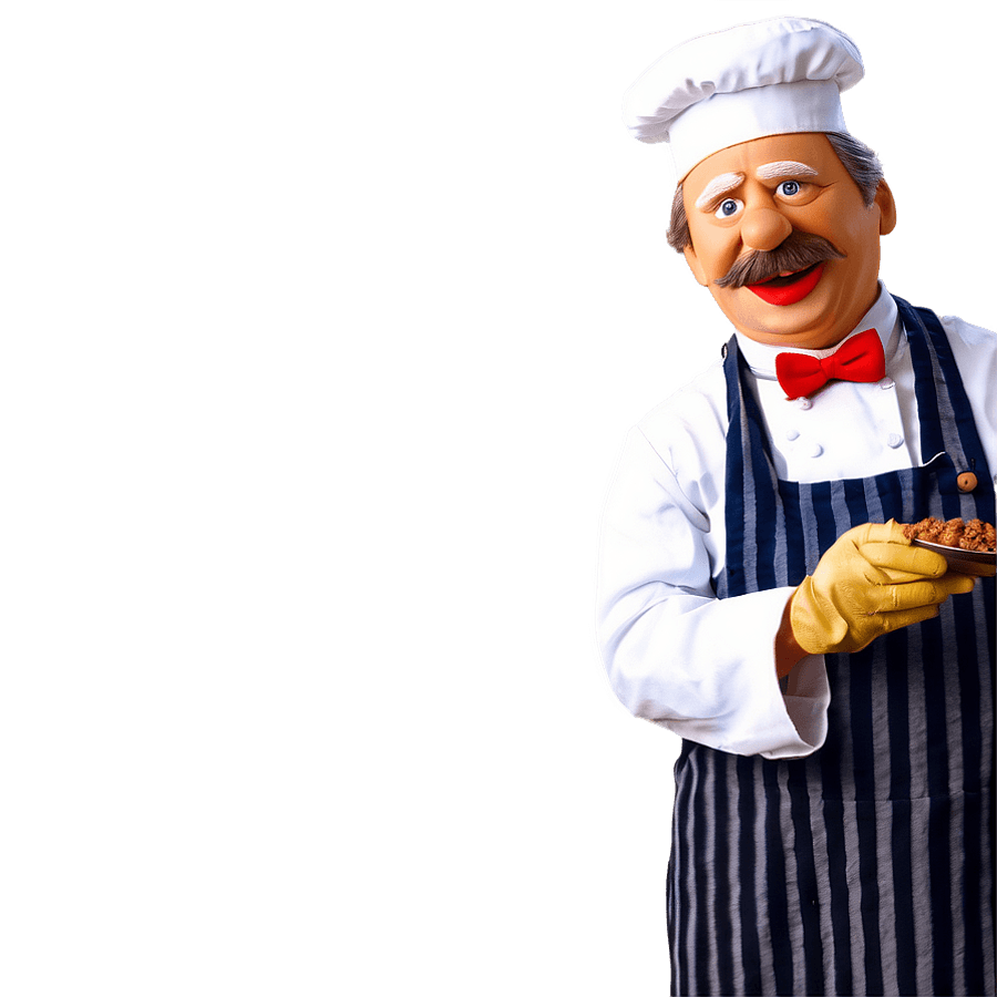 Iconic Swedish Chef PNG una