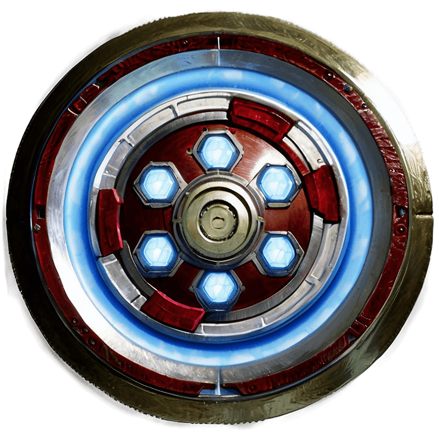Iron Man 1 Arc Reactor Design PNG 06292024