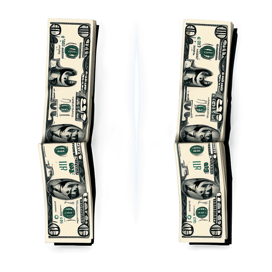 Pile of Cash Money PNG ema23