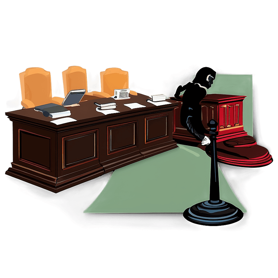 Legal Courtroom Trial PNG rwi56