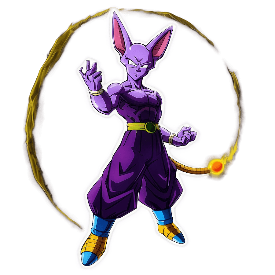 Lord Beerus Dragon Ball Super PNG xpu79
