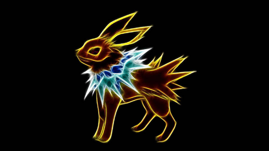 "NeonOutline Jolteon" kan översättas till "Neonkontur Jolteon" på svenska, och kan vara en populär design för en datorskärm eller mobiltelefonbakgrund. Den ljusa neonfärgen och den detaljerade konturen av Jolteon - en Pokémon - skulle definitivt fånga ögat och ge en modern touch till ditt skrivbord eller din enhet.