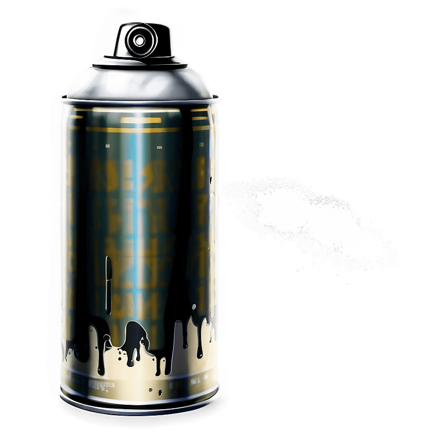 Detailed Spray Can PNG 58
