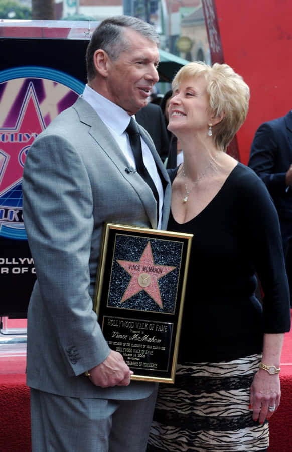 Vince McMahon Hollywood Walk of Fame Stern Feier