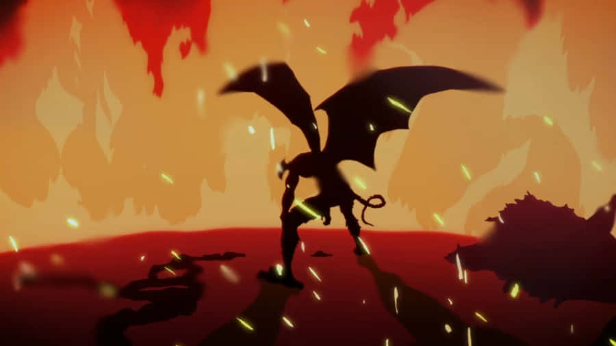 Akira Fudo in Posa Imponente - Dalla serie Devilman Crybaby