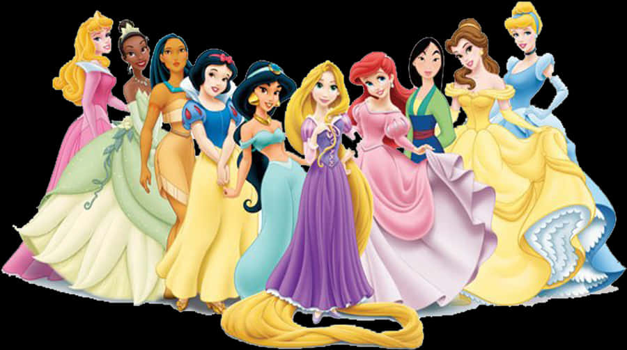 Transparent Background Disney Princesses Png, Png Download