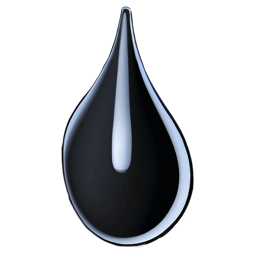 Black Color Drop PNG jmc