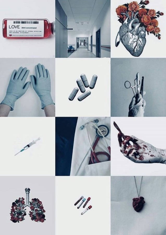 Download Doctor Mood Board Wallpaper | Wallpapers.com