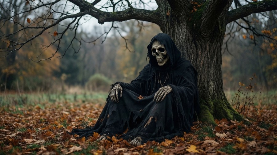 Autumn of Death Wallpaper