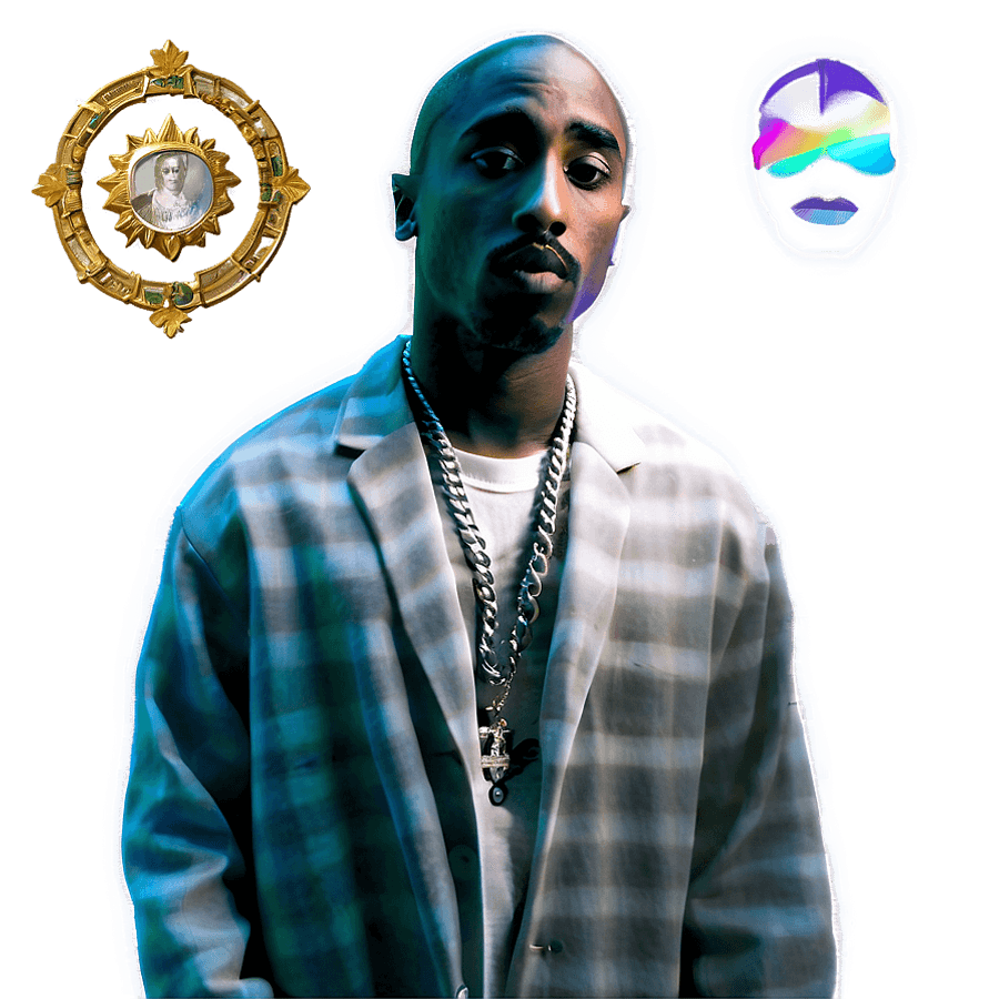 Tupac Hologram PNG 14