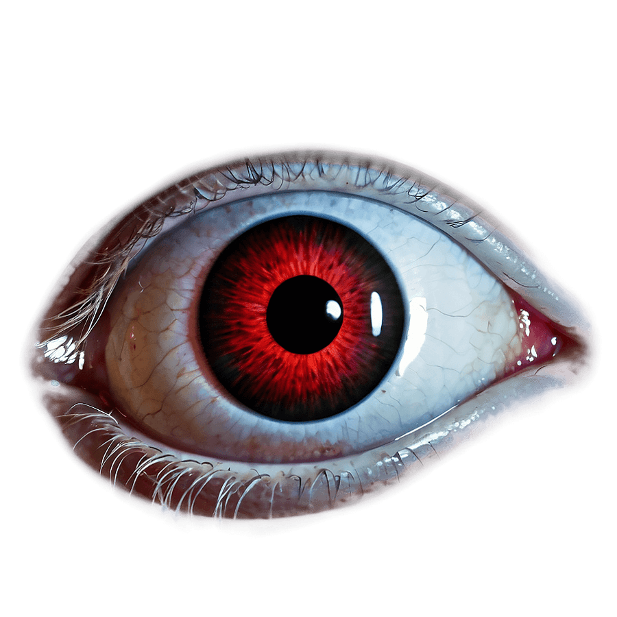 Bloodshot Eye Art PNG abi48