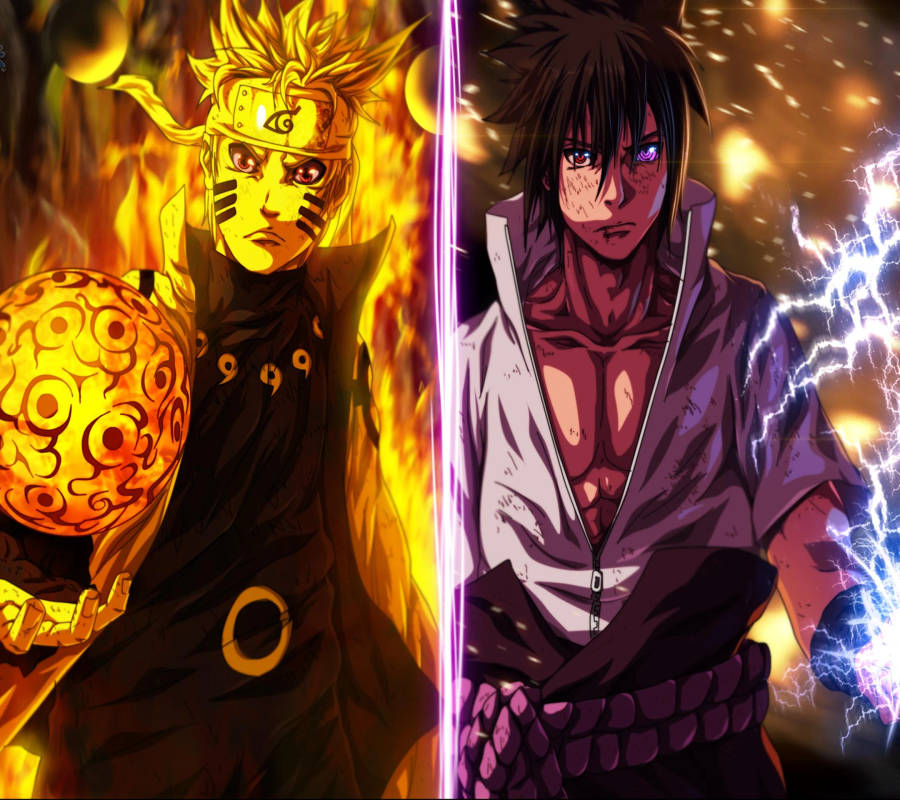 Download Dope Anime Six Paths Form Wallpaper | Wallpapers.com