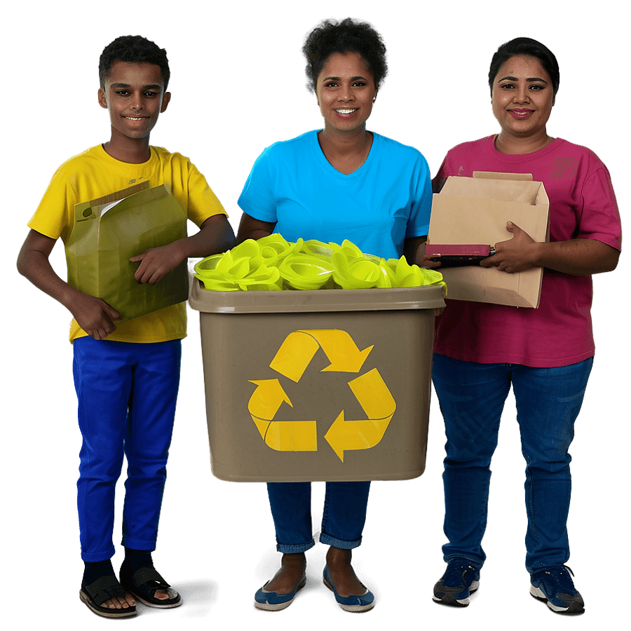 Community Recycling Events PNG twu