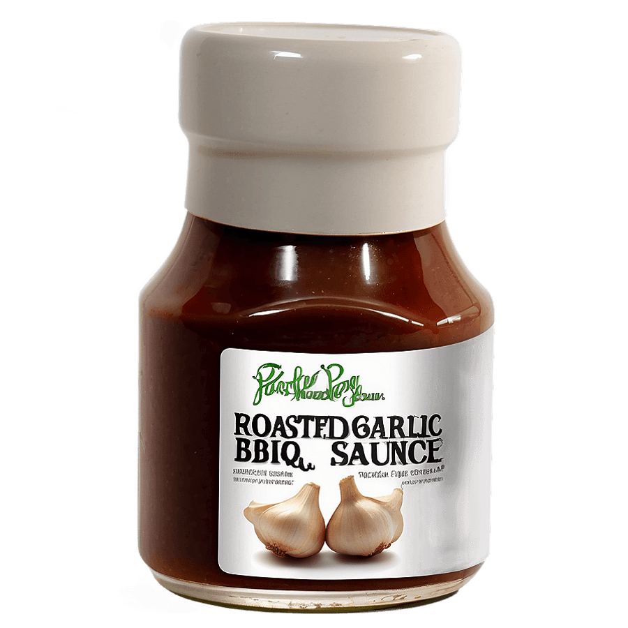 Roasted Garlic BBQ Sauce PNG 06282024