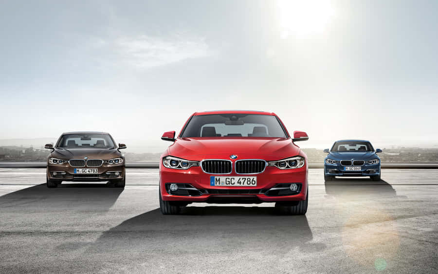 BMWHintergrund Rot Blau Braun.