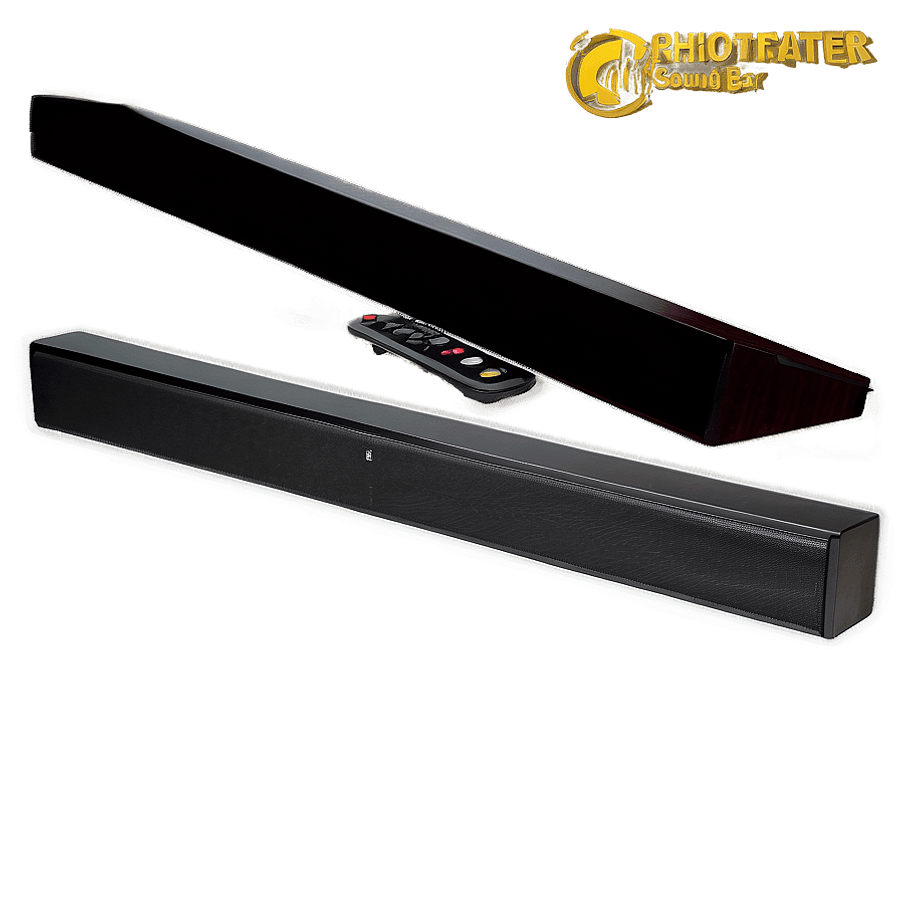 Home Theater Sound Bar PNG 06282024