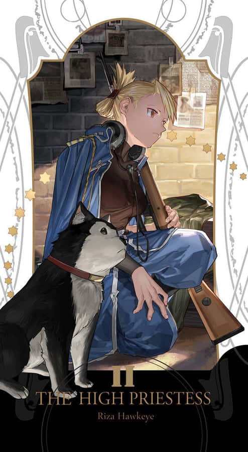 RizaHawkeye papel de parede 658 x 1200
