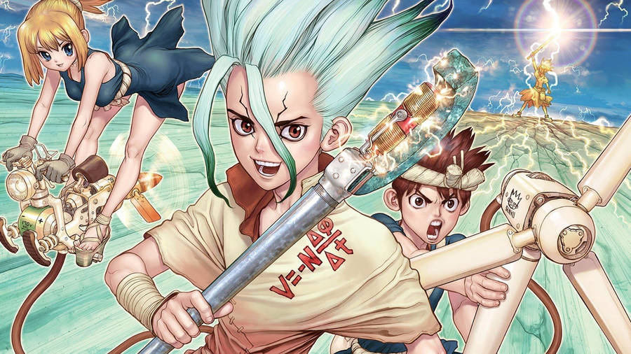 Download Dr Stone Wallpaper