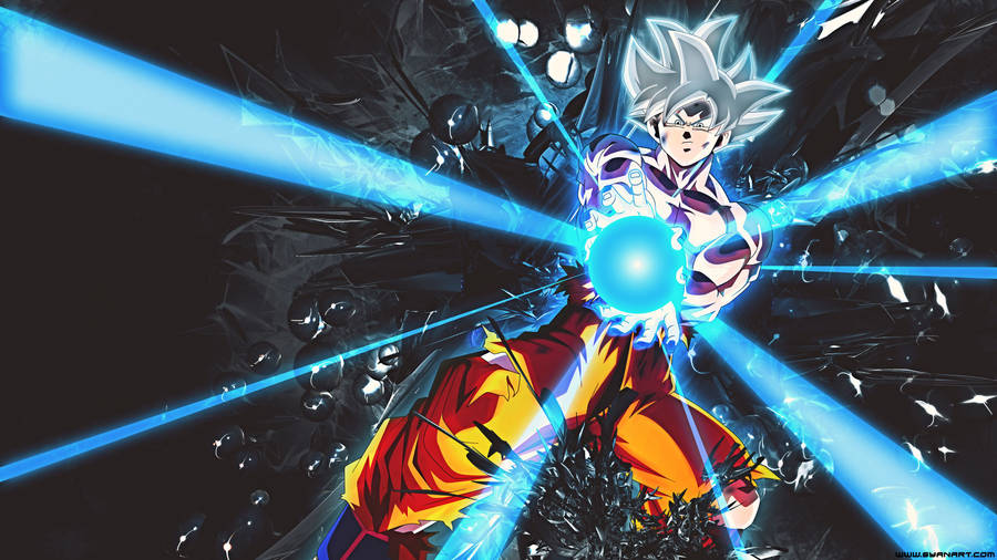 Download Dragon Ball Super - Goku Ultra Instinct White 4K ...