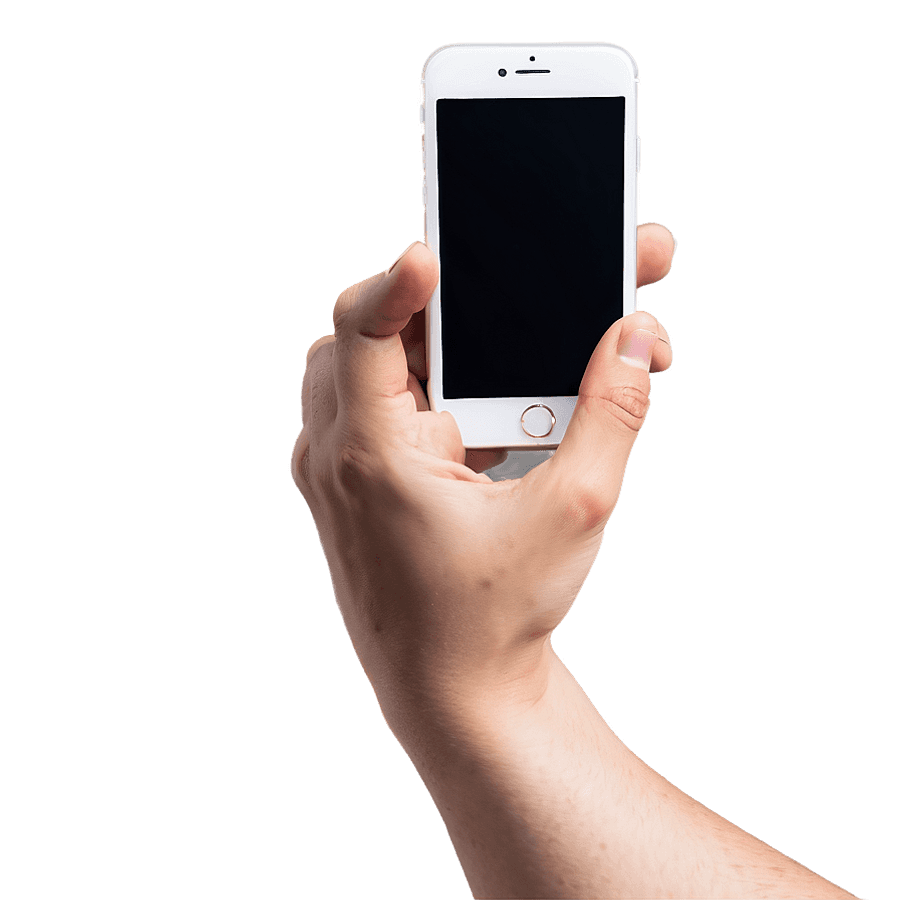 Hand Taking Photo with Phone PNG vqv19
