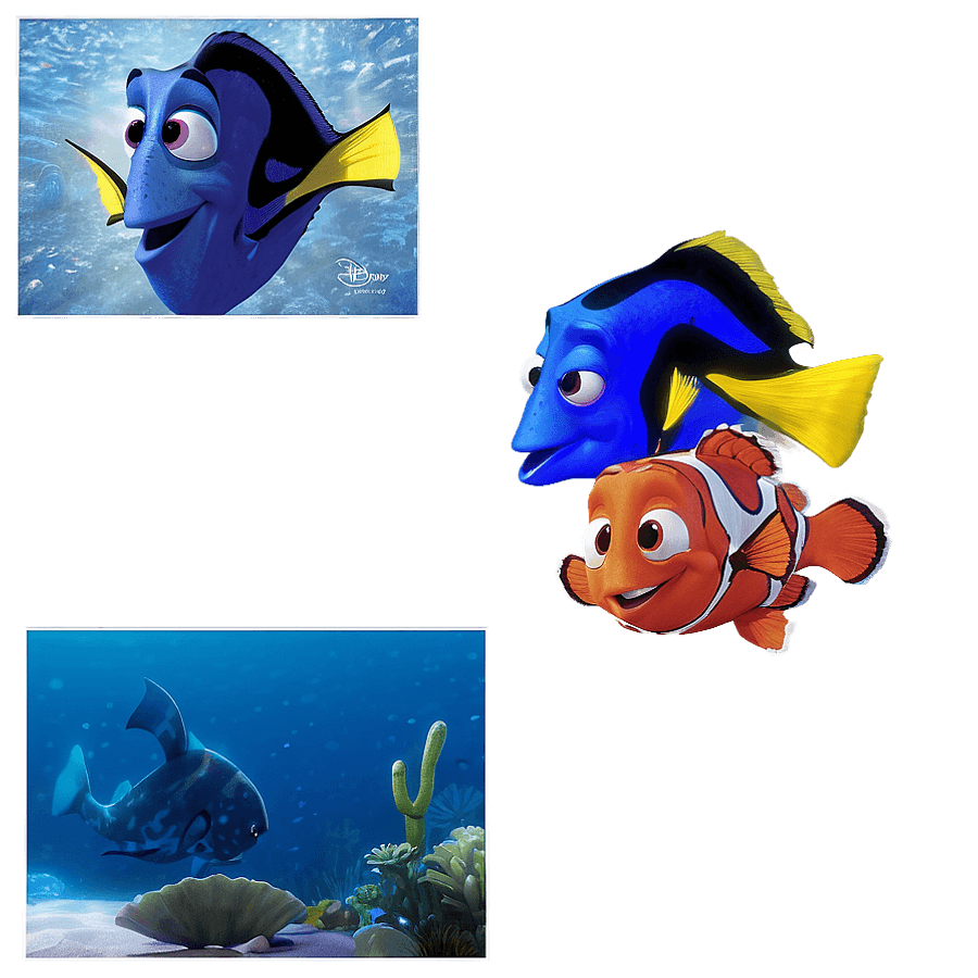 Dory and Squirt PNG 98