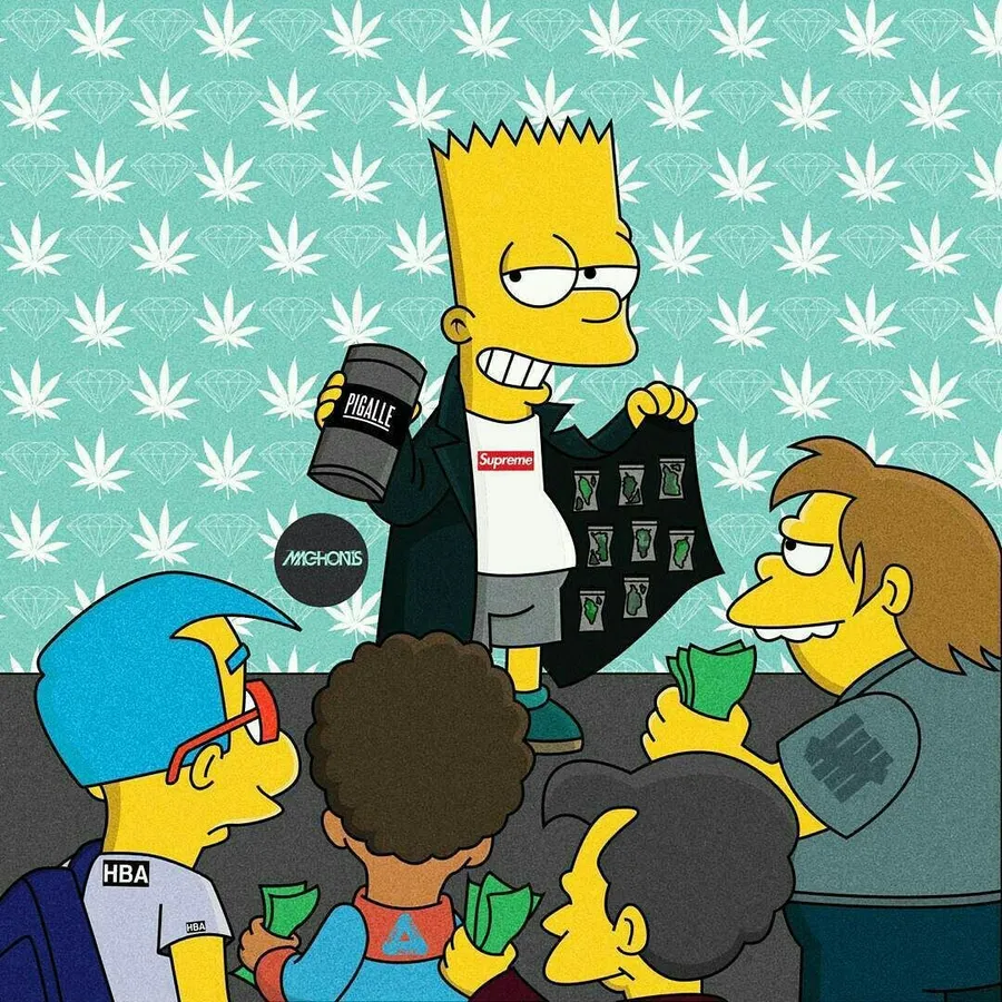 Supreme Bart Simpson