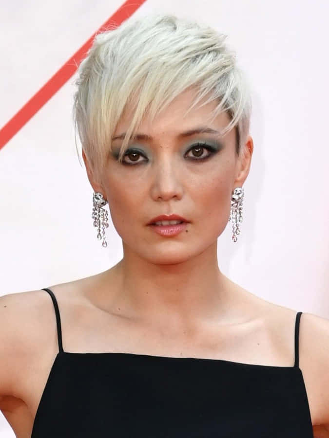 Retrato de Pom Klementieff em Evento