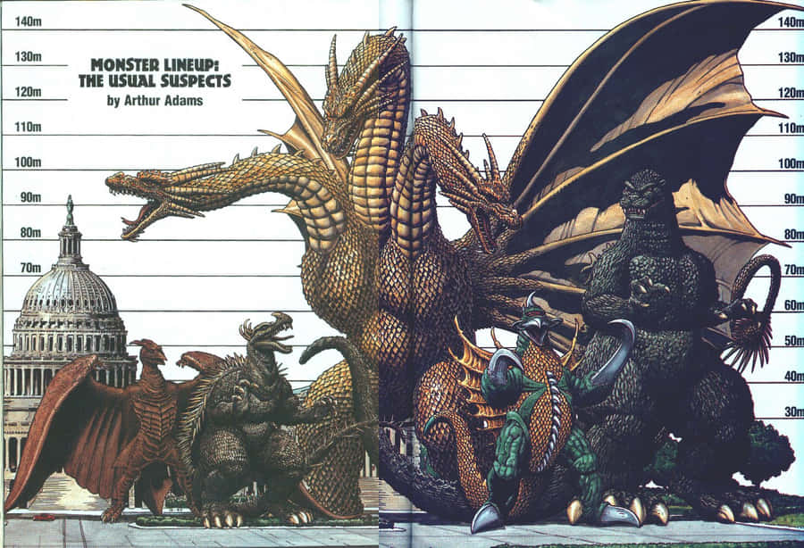 Godzilla1998 1460 x 996 Hintergrundbild