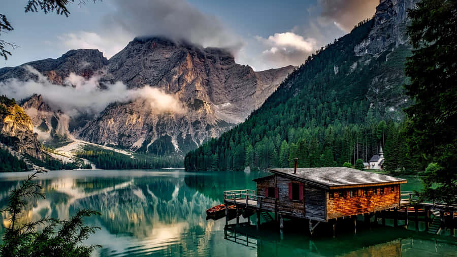 Cottage à Beira do Lago nas Montanhas